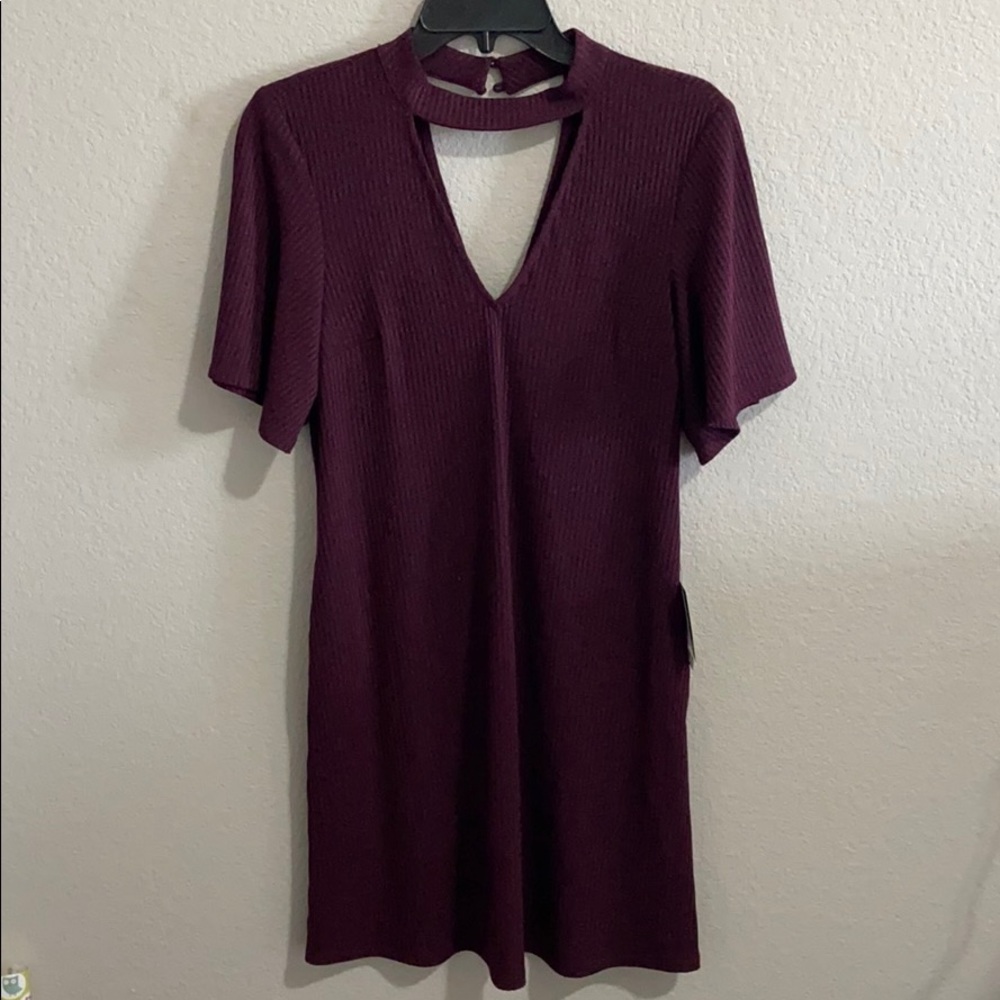Burgundy IN San Francisco Dress